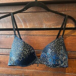 Tahari floral white and blue Bra